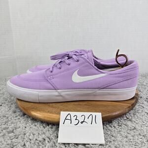 Nike SB Zoom Stefan Janoski Canvas RM Lilac Athletic Sneaker Mens 15 AR7718-500